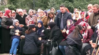 kabristan - Kazada şehit olan polis memuru Çavdar için tören - TRABZON Videosu