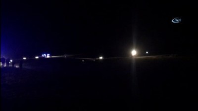  Nevşehir'de askeri uçak düştü