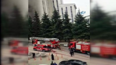 sigara izmariti -  Ordu Devlet Hastanesinde yangın paniği Videosu