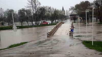 Tunca Nehri'nin debisi yükseliyor - EDİRNE 