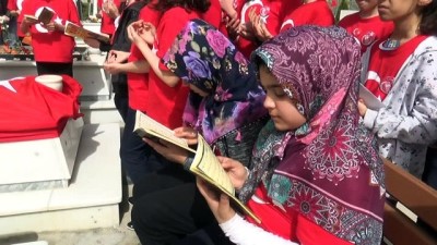 sark gorevi -  Öğrenciler önce şehitliği sonra şehit eşini ziyaret etti Videosu