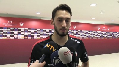 basin mensuplari - Milli maçın ardından - Çalhanoğlu ve Söyüncü - ANTALYA  Videosu