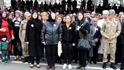 teroristler -  Şehit asker törenle memleketine uğurlandı Videosu