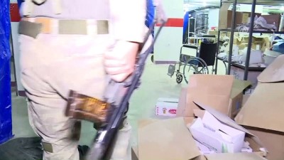 tibbi malzeme - Afrin'de teröristlerin tam teşekküllü yer altı hastanesi  Videosu