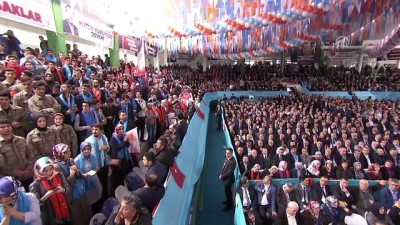 il kongresi - Cumhurbaşkanı Erdoğan :'Artık hedeflerimize ağır aksak yürümeyeceğiz, koşar adımlarla ilerleyeceğiz.'- GİRESUN  Videosu