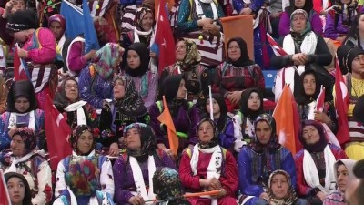 il kongresi - Cumhurbaşkanı Erdoğan: 'Şayet Trabzon, 2019'da Karadeniz gibi coşmazsa bizim kimseye diyecek sözümüz kalmaz'- TRABZON Videosu
