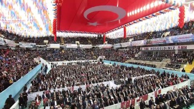 il kongresi - Cumhurbaşkanı Erdoğan: 'Sizin bu imanınız cephedeki Mehmet'in heyecanını da artırıyor' - TRABZON Videosu
