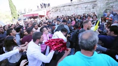 dinler - Hristiyanlar 'Palmiye Pazarı'nı Kudüs'te kutladı - KUDÜS Videosu