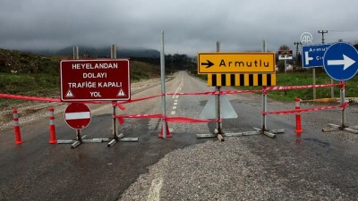 toprak kaymasi - Toprak kayması - YALOVA  Videosu