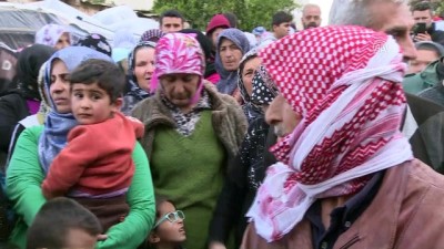 yardim malzemesi - Türk Kızılayı Afrinli sivillerin yanında Videosu