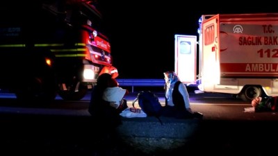 yolcu otobusu - Yolcu otobüsü şarampole devrildi: 4 ölü, 27 yaralı (1) - AKSARAY  Videosu