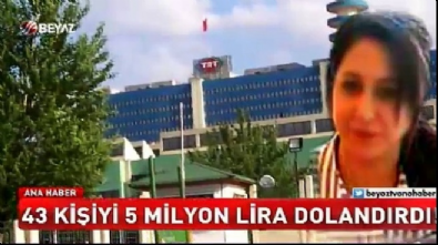 beyaz haber - 43 kişiyi 5 milyon lira dolandırdı! Videosu
