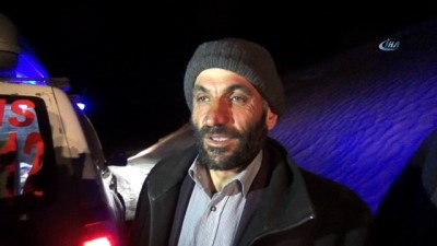 hafta sonu -  Astım hastası Nurgül, kar nedeniyle kapanan yolda 3 kilometre taşınarak ambulansa yetiştirildi  Videosu