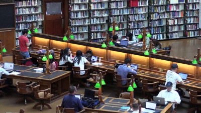 3 boyutlu goruntu - Melbourne’daki eyalet kütüphanesine her yıl 6 milyonu aşkın ziyaretçi Videosu