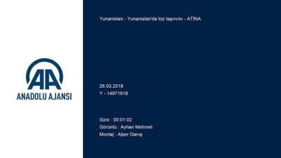 nani - Yunanistan'da toz taşınımı - ATİNA  Videosu