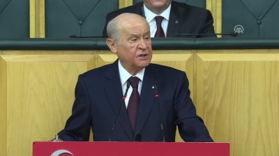 grup toplantisi - Bahçeli: ”AB'nin kınama mesajı bizim için yok hükmündedir“ - TBMM  Videosu