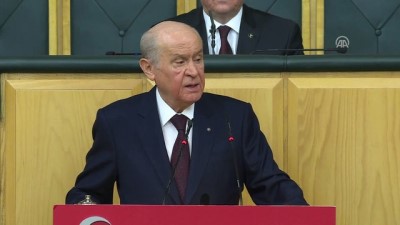 grup toplantisi - Bahçeli: ”Kontrollü istikrarsızlık ABD’nin bölgedeki stratejik tercihidir“ - TBMM  Videosu