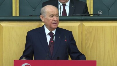 grup toplantisi - Bahçeli: ”Türk milletinin bir tarihi, bir kimliği, bir ahlakı, bir vicdanı vardır“ - TBMM  Videosu