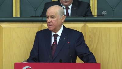 grup toplantisi - Bahçeli: ”Türkiye önüne çıkarılan her türlü badireyi aşmaya muktedirdir“ - TBMM  Videosu