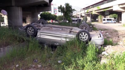 koprulu - Otomobil köprüden düştü: 2 yaralı - ADANA Videosu