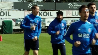 tillo - Trabzonspor, Galatasaray maçı hazırlıklarını sürdürdü  Videosu