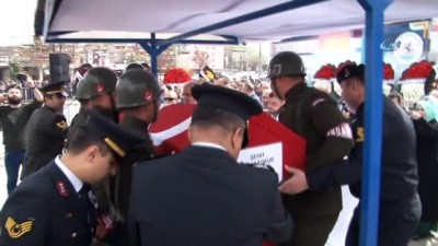 teroristler -  Amanos şehidi son yolculuğuna uğurlanıyor  Videosu