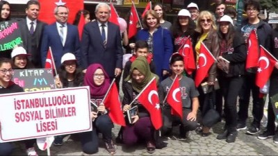 kitap okuma -  Balıkesir'de Kütüphaneler Haftasına renkli kutlama Videosu