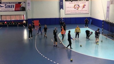 hentbol - Kastamonu Belediyespor'un hedefi final  Videosu