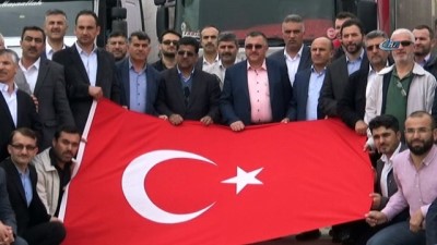 yardim konvoyu -  Kayseri’nin 349’uncu Tırı Kilis’e ulaştı  Videosu