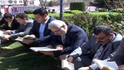 kitap okuma -  Öğrenciler ve protokol birlikte kitap okudu Videosu