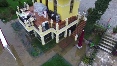 mahsur kaldi - Tunca Nehri'nin yayılımı sürüyor - drone - EDİRNE  Videosu