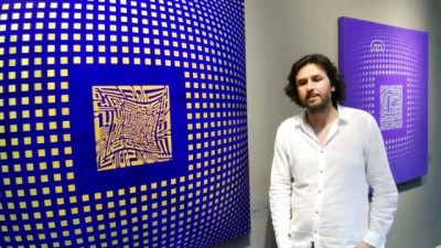 ayetler - Türk ressamın Katar'daki sergisi - DOHA Videosu