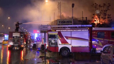 sanayi sitesi - Başkentte sanayi sitesinde yangın - ANKARA  Videosu