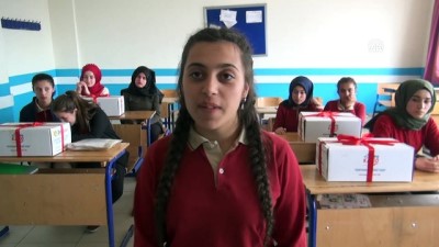 Öğrenciler, Mehmetçik'e 2023 mektup gönderdi - BİTLİS