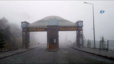 kar kalinligi -  Spil’de kar 10 santimetreyi buldu Videosu