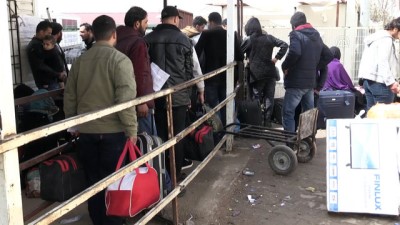 Suriyeliler ülkelerine dönüyor - KİLİS