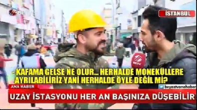 beyaz haber - Uzay istasyonu her an başımıza düşebilir! Videosu