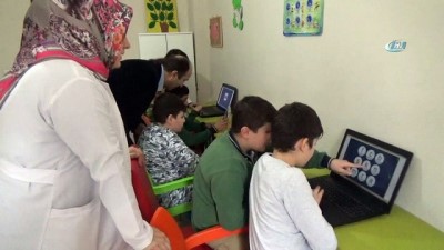 mel b -  Amasya Üniversitesinden özel öğrenciler için harfleri öğreten program  Videosu