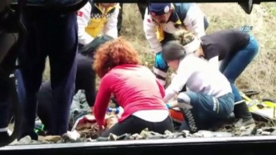 tren raylari -  Doğu Ekspresi'nin çarptığı öğrenci ağır yaralandı  Videosu