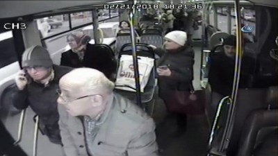 kahraman sofor -  Kahraman otobüs şoförü kalp krizi geçiren kadını hastaneye böyle yetiştirdi  Videosu