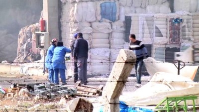 yangin yeri -  Uşak’ta aynı fabrika 6 yılda üçüncü kez yandı Videosu