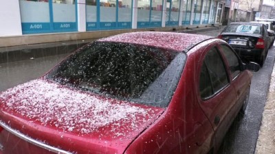 gunesli -  Ağrı’da Mart Ayı'nın sonunda dolu sürprizi  Videosu