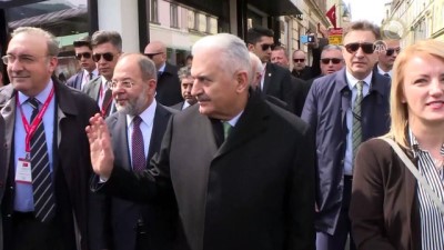 Başbakan Yıldırım'ın Başçarşı ziyareti - Detaylar - SARAYBOSNA