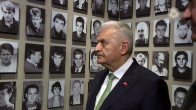 Başbakan Yıldırım, Srebrenitsa Anma Müzesi'ni ziyaret etti - SARAYBOSNA