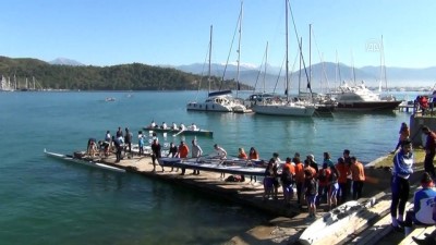 olimpiyat - Akdeniz Kupası Kürek Yarışları başladı - MUĞLA  Videosu