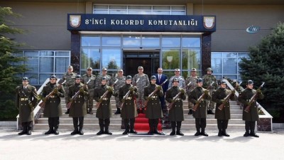  Genelkurmay Başkanı Orgeneral Akar Elazığ ve Tunceli'deki birlikleri denetledi
