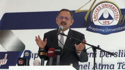 Özhaseki: 'Dünyanın en büyük 10 projesinden 6'sı Türkiye'de yapılıyor' - KAYSERİ