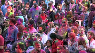 ABD’de Holi festivali - CHICAGO 