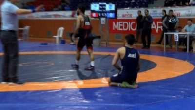 altin madalya - U23 Grekoromen Türkiye Güreş Şampiyonası sona erdi  Videosu