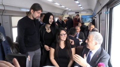 isaf -  Ulaştırma Bakanı Arslan, Doğu Ekspres klibinde rol aldı  Videosu